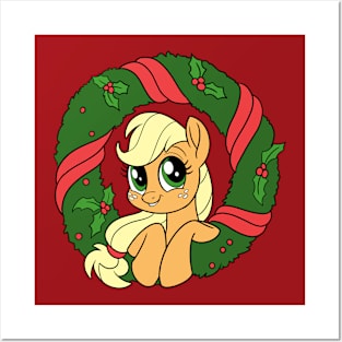 Christmas Applejack Posters and Art